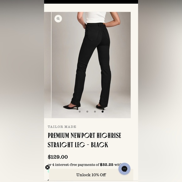 Tailor Made black skinny jeans - Picture 1 of 5